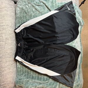 Nike Black and White Sports Shorts